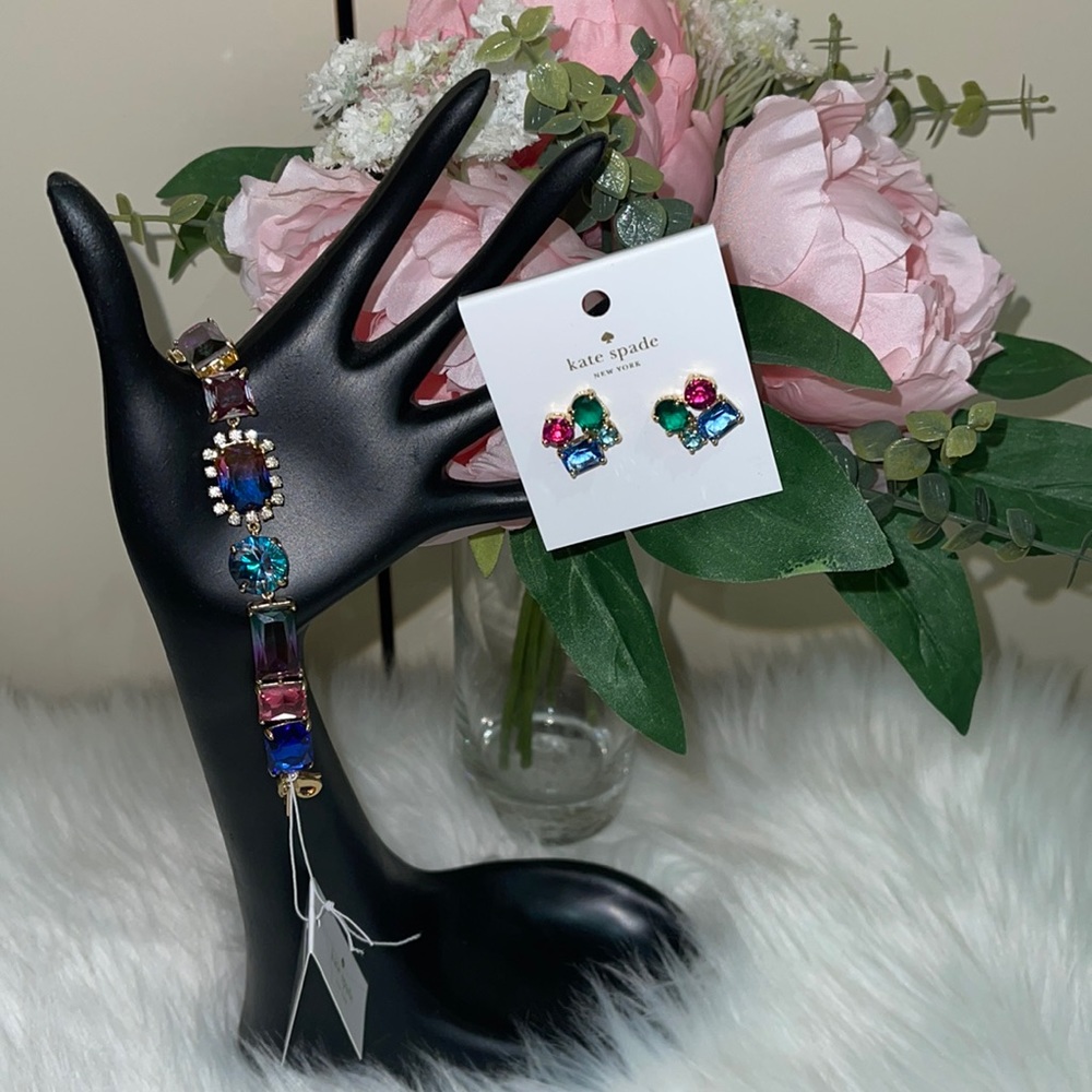 Kate Spade ♠️ bracelet and earrings set! Gorgeous!